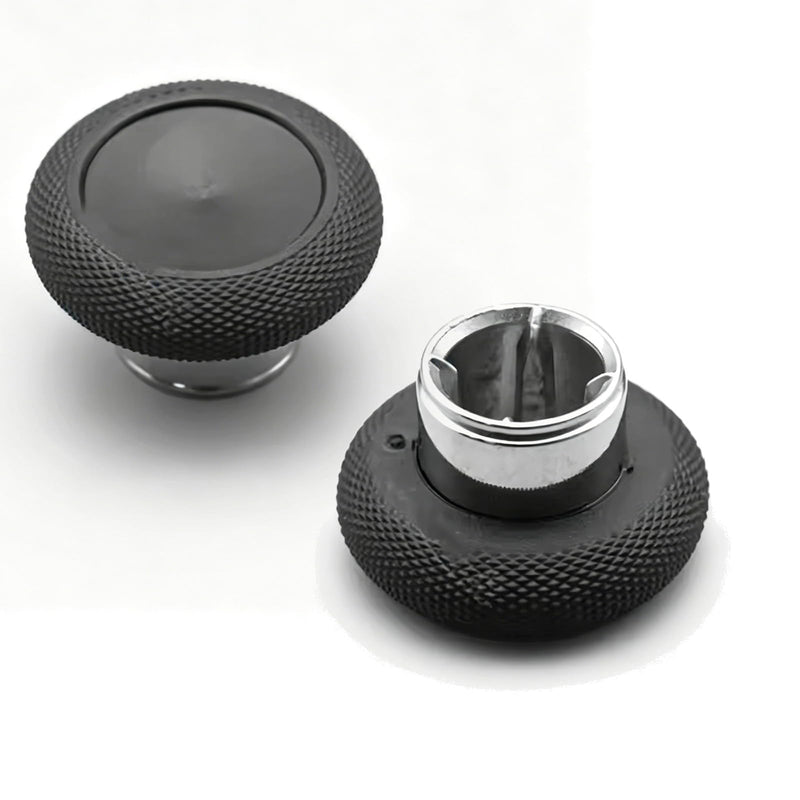 2PCS Rplacement Thumbsticks for Xbox Elite Controller 1698 Analog Joystick | Black Magnetic Metal Replacement Short Concave Thumb Sticks repair kit Parts
