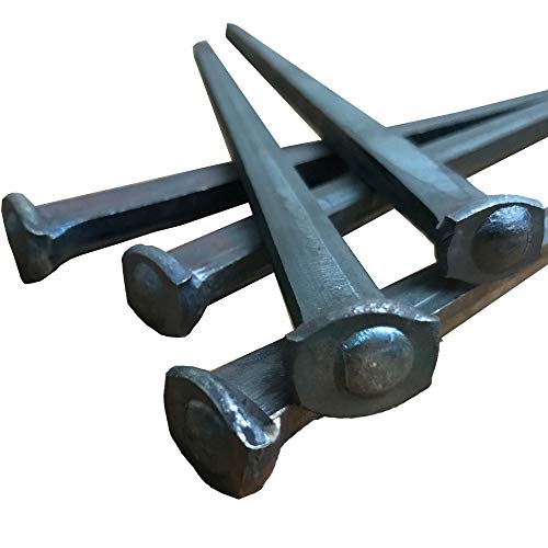 7"- Steel Square Common Rose Head-70d Nails - Historic Timber Frame Spikes (10-Nails)