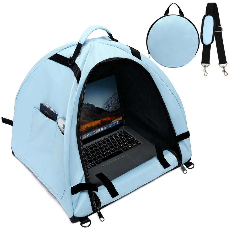 Universal Laptop Sun Shade & Privacy Cover Hood Foldable Laptop Bags 13-16 Inches Anti-Glare Shield Tent for Working Outdoor Travel Blocks Sunlight & Water Resistant