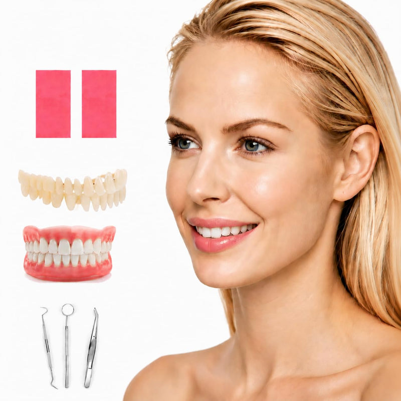 dentures kit DIY,making partial dentures and full Denture Kit ， Simple and convenient-RP01 (all-natural) all-natural