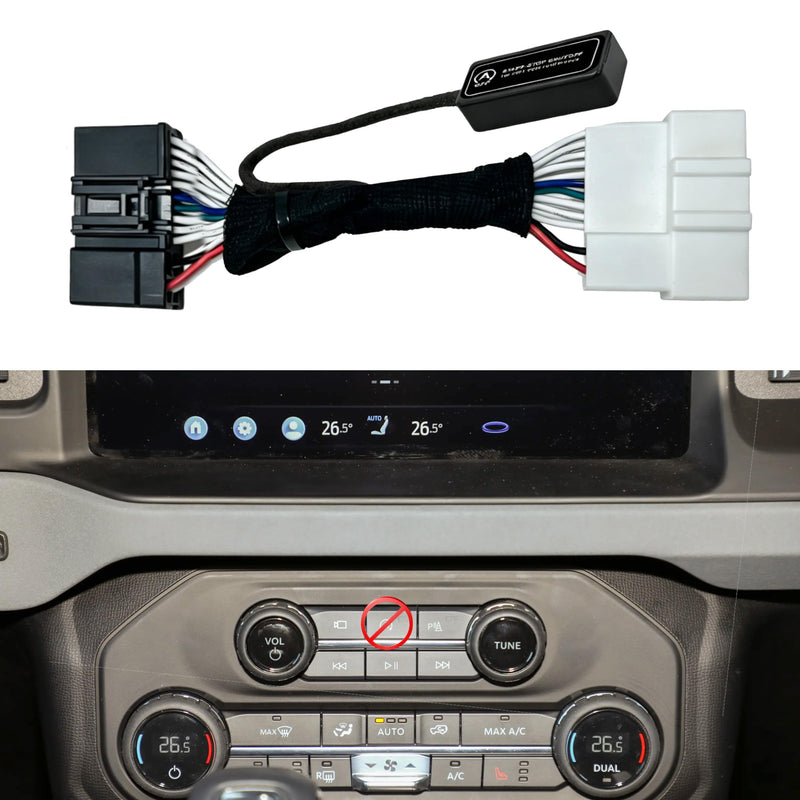 for Ford Bronco 2021-2026 - Auto Start Stop Eliminator - Compatible Ford Bronco Accessories | Easy-Install Autostop Eliminator - with no wire cutting or programming needed