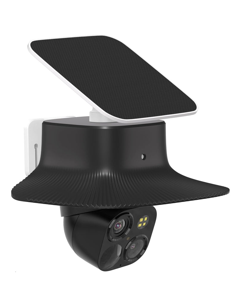 Rain Shade Cover for Eufy SoloCam S340 | Shields camera from rain, snow & sunlight, durable plastic, easy installation, black
