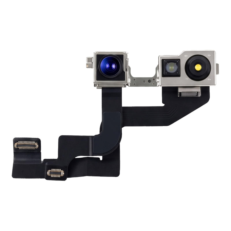 for iPhone 16e Front Facing Camera Replacement 12MP | Front Selfie Camera 4K Dolby Vision 60fps Video Flex Cable Module Proximity Sensor Repair for Models A3212 A3408 A3409 A3410