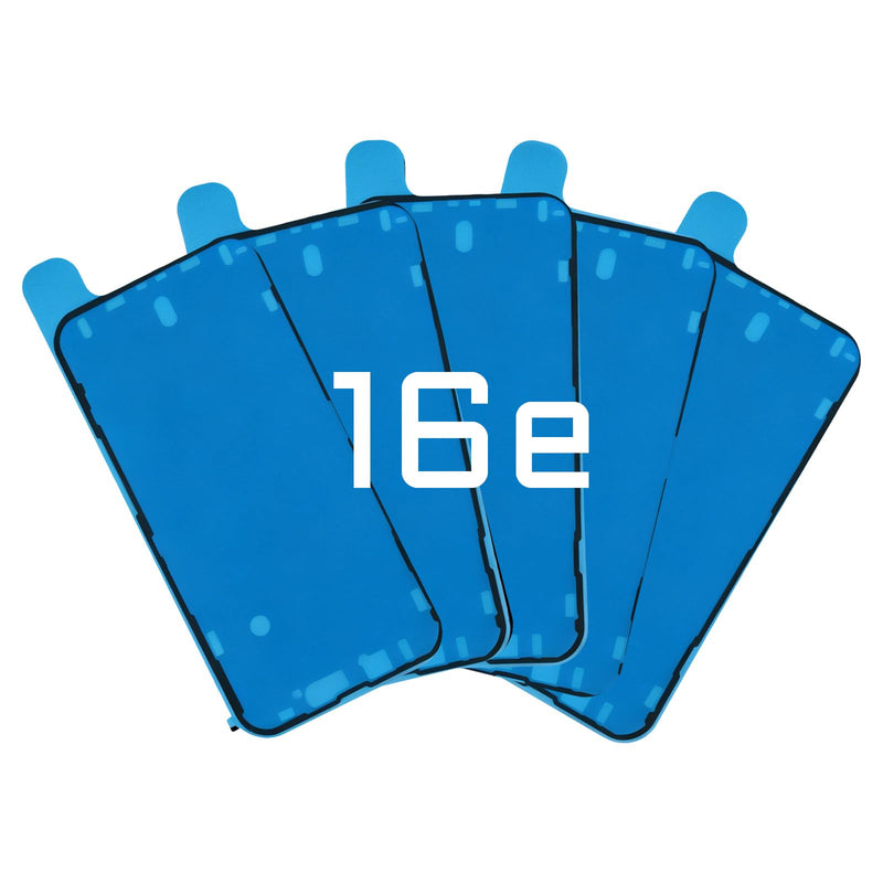 for iPhone 16e 5 PCS Screen Waterproof Sticker 6.1 inch LCD | Display Adhesive Waterproof Adhesive Tape Sticker Glue Front Housing Frame Sticker Tape for iPhone16e A3212 A3408 A3409 A3410
