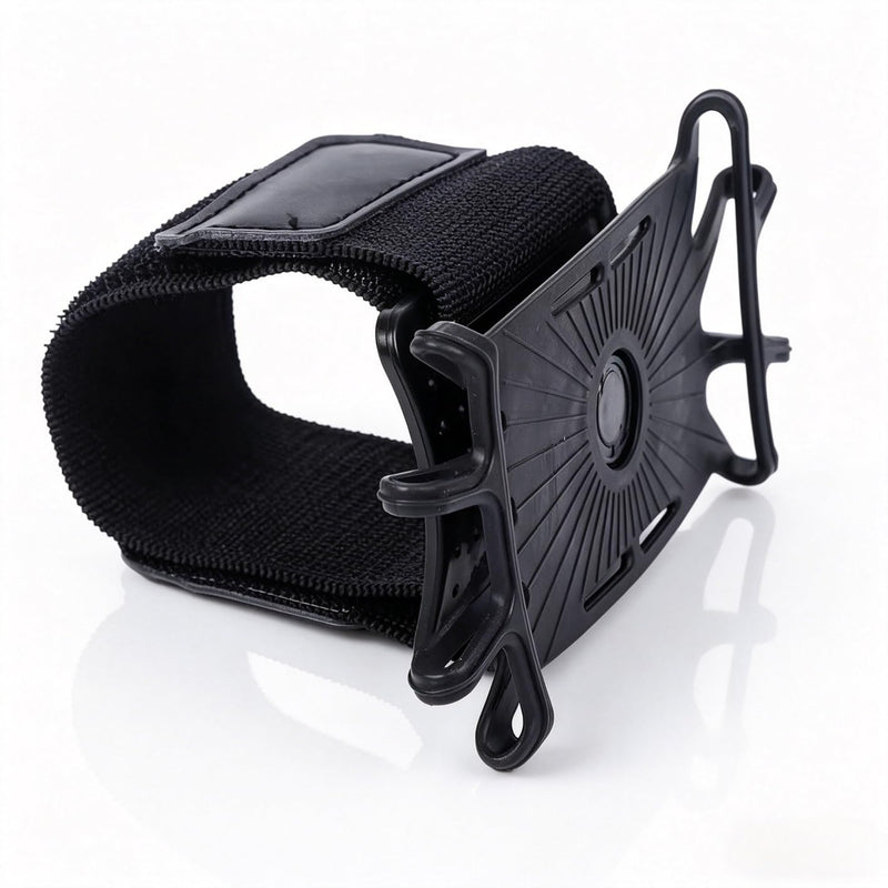 360° Rotating Armband Phone Mount, Elastic Sport Wristband for Running Cycling Driving Navigation