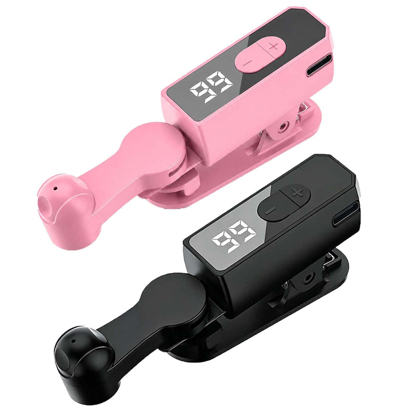 Auto Clicker Tapper for iPhone Tiktok Live iPad Android Smartphone, Rechargeable Cordless – 107 Adjustable Speed, Auto Screen Tapper for Live Stream Likes, Games, Repetitive Task, Purchases Black+Pink