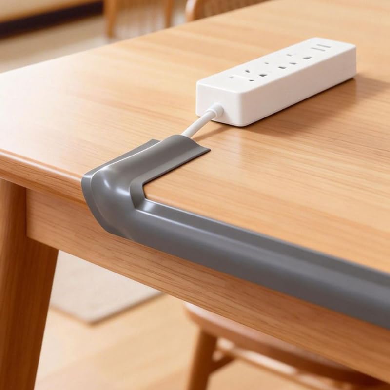 Flexible PVC Floor Cord Cover 3.8x100cm Cable Protector Indoor Extension Cord Hider for Safe Cable Management System Durable