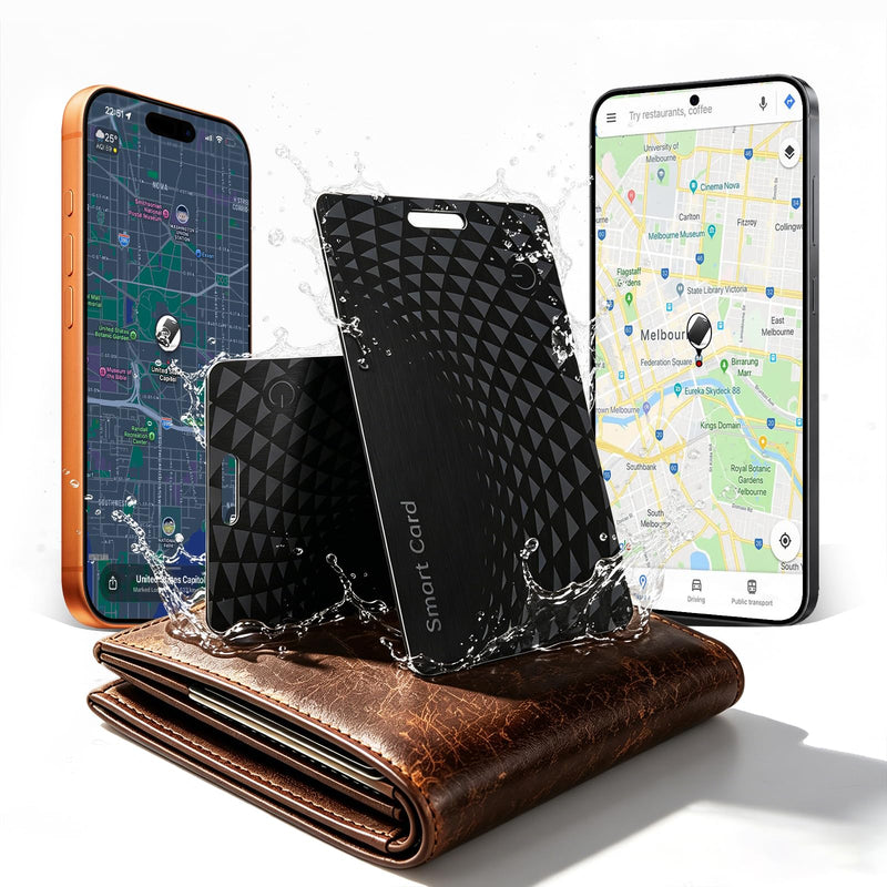 2026 Wallet Tracker Card Pro, Bluetooth Tracking Card (iOS & Android) | 0.05in Ultra Slim, 120dB Loud Alarm, Wireless Charging, Apple MFi Certified, Perfect for Wallet, Passport, Backpack 1 PACK
