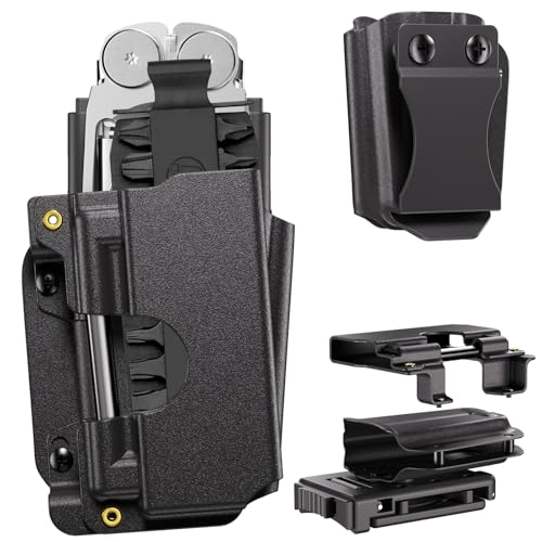 Kydex Multitool Sheath Compatible with Leatherman WAVE & WAVE PLUS, with Bit Holder
