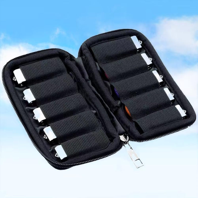 Flash Drive Storage Bag - Durable chloroprene Rubber Storage Box Suitable for USB Hard Drive Storage Cards (Small-Scale) small-scale