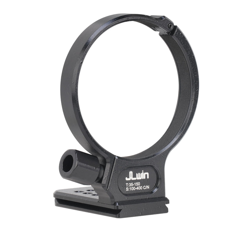 Lens Tripod Mount Ring Collar Compatible with Samyang 35-150mm F2-2.8 Lens | Arca-Swiss Fit Quick Release Plate with 1/4" & 3/8" Threaded Holes for Head Clamp Stabilizer