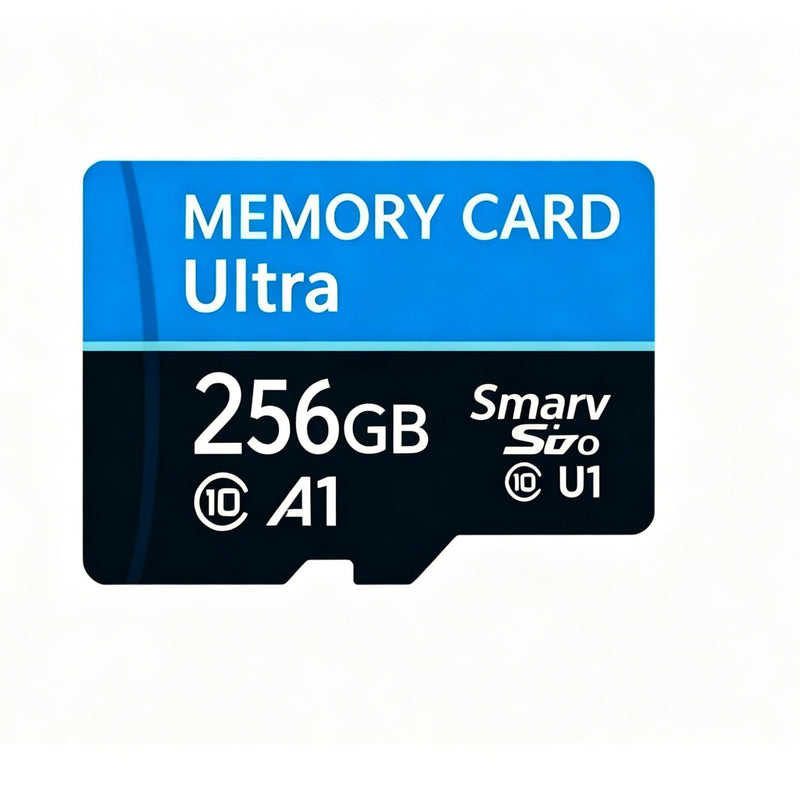 256GB Micro SD Card, Japanese Precision Manufacturing 4K Camera Pro, A2 V30 for Smartphone, Gopro, Action Cams, 4K UHD Video Recording, R/W up to 30 MB/s, with Adapter(Black Blue)