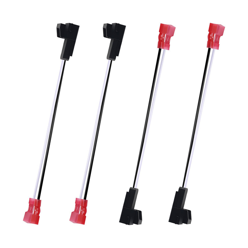 4PCS Door Speaker Adapter Harness OEM#72-4568,Stable Conductive Car Audio & Video Speaker Harness Adapter Compatible with Chevrolet Cadillac Buick,Speakers Wiring Harnesses