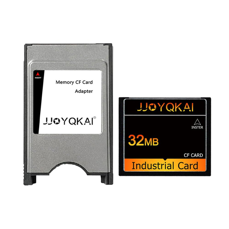 CF Memory Card 32MB Industrial CF Memory Card & PCMCIA Adapter for CNC IPC Numerical Control Machine 32MB + PCMCIA Adapter