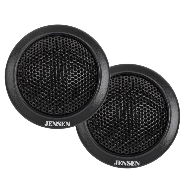 Jensen APEX JSTW2 2" Silk Dome Car Tweeters Pair 60W Peak Component Set | 25mm silk dome tweeters, 25mm KSV voice coil, 30W RMS power, crisp clear high tones, component add-on, not full-range