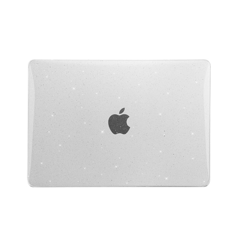 Compatible with MacBook Pro 14 inch Case M5 2026 M4 2025 M3 M2 M1 2024-2021 Transparency Glitter Slim Heat Dissipation: PC Hard, Anti-Yellowing, Scratch-Resistant Protective Cover (Clear) Clear