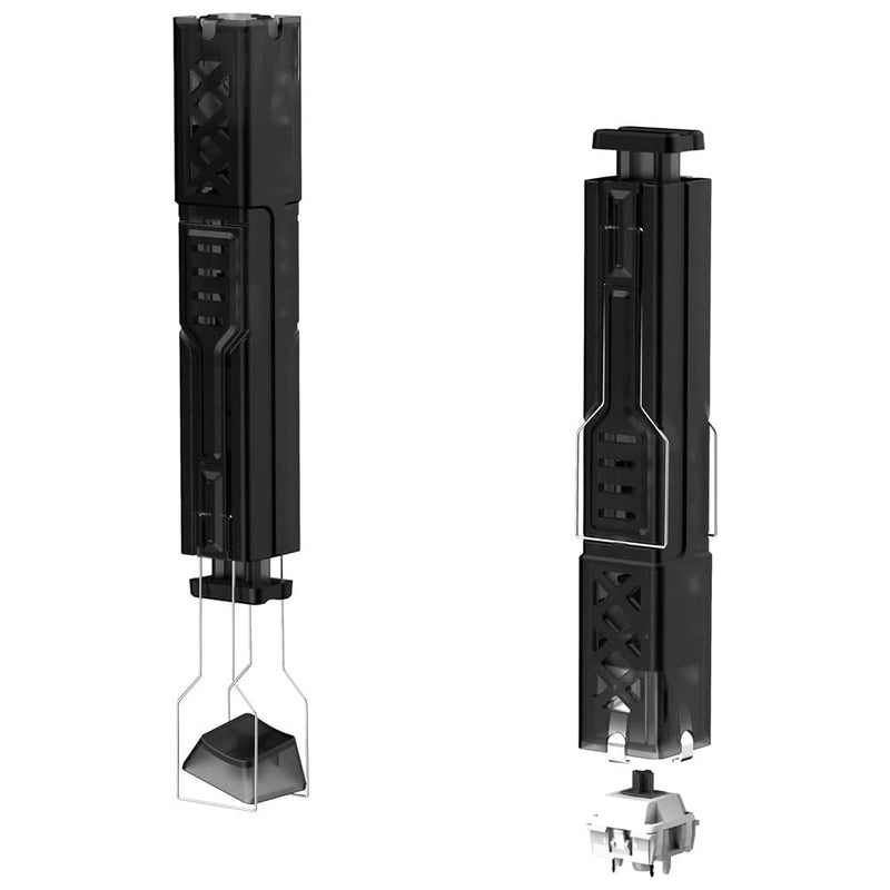 2-in-1 Switch Puller and Keycap Puller with 4-Claw Grip, One-Press Eject Design for Fast & Stable Removal from Gaming Keyboards