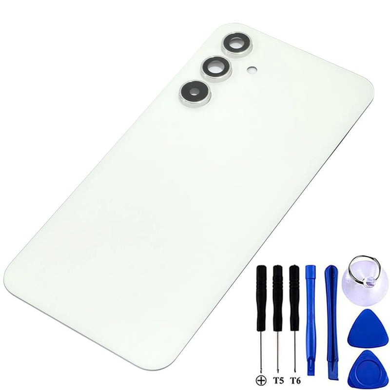 Galaxy A54 5G Back Cover Replacement A546F A546U A546 Back Door for Samsung Galaxy A54 2023 6.4" A546F A546U A546 SM-A546U Cellphone Backplates Rear Housing Repair Part (White) White