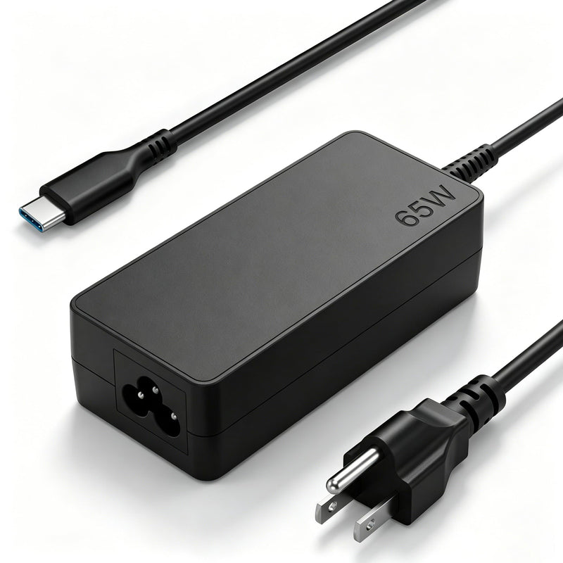 Replacement for 65W Lenovo Laptop Charger USB C | for Lenovo ThinkPad X1 X13 T14 T15 E14 E15 T480s T580s T490 E480, Yoga 7i 9i, Thinkbook 13s 14 15 16 Plus G4 Power Adapter