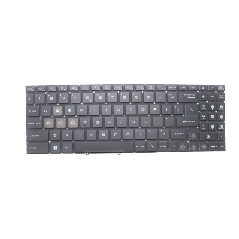 New Replacement Keyboard for MSI Katana 15 B13UDXK 15 B13VEK 15 B13VFK 15 B13VGK MS-1585 15 B12U B12UDXK / B12V B12VEK B12VFK B12VGK Katana 17 B13V / Katana 17 B13VFK RGB Backlit US