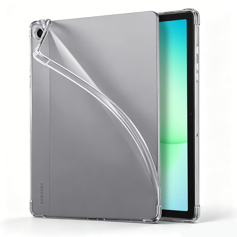 CoBak Clear Case for Samsung Galaxy Tab A11+ 2025,Slim Soft Cover | Precision Fit, Crystal Clear Soft TPU, Shockproof & Lightweight, Anti-Yellowing, Precise Cutouts, Everyday Protection clear-Galaxy Tab A11+ 11 inch
