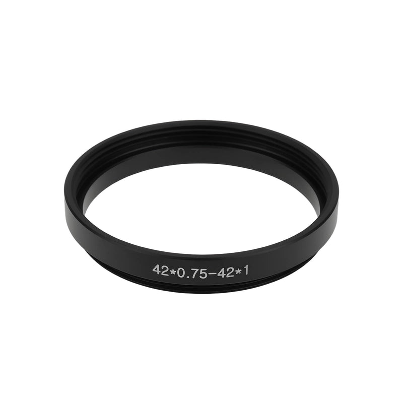 1 Pack Camera Thread Adapter Ring M42x0.75 T2 Male to M42x1 Female Compatible with Cameras and Telescopes