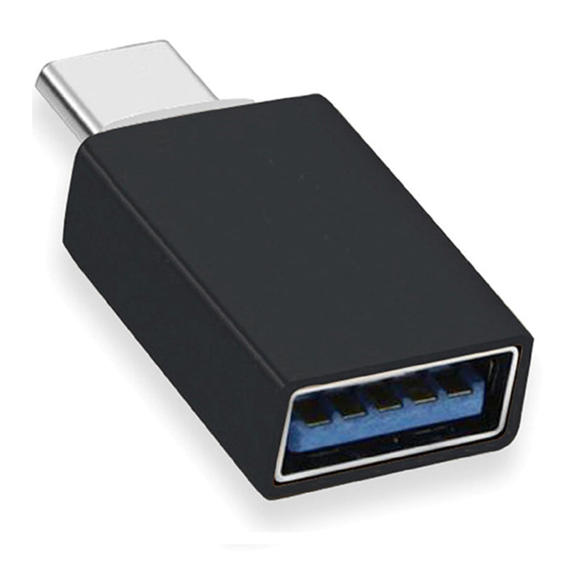 USB C to USB Adapter 1 Pack,USBC Male to A Female 2.0 OTG MacBook Pro/Air Adapter,Type C Thunderbolt 4 3 Converter for Apple iPhone 17 17e 16,Mac,iPad,Microsoft Surface,Samsung Galaxy S26(Black)