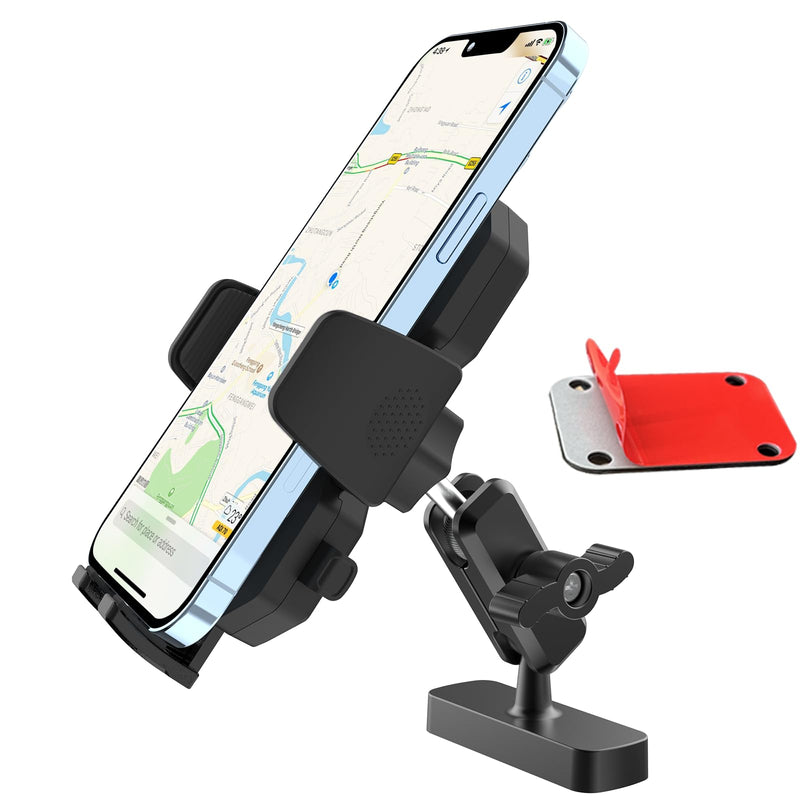 Magnetic Phone Mount for Metal Surfaces with 360° Adjustable Arm | Strong N52 magnetic base with 360° adjustment for secure hands-free phone viewing on vehicles and metal surfaces.