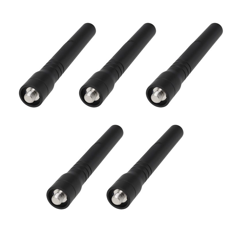 5pcs UHF Radio Antenna 400 to 470 MHz Compatible with Mag One A6 A8 Compatible with Motorola BPR40
