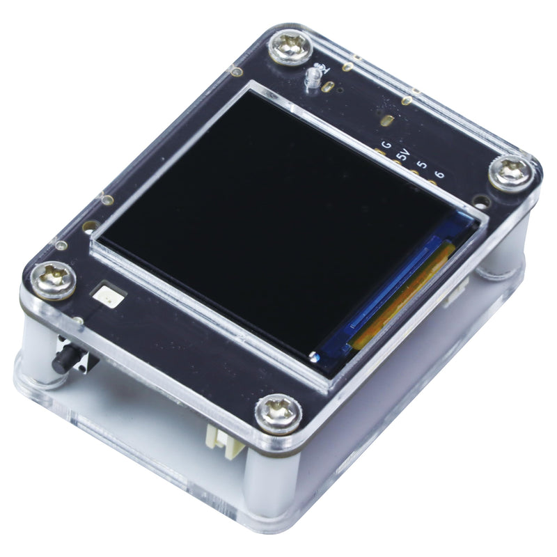 ESP32-S3 Audio Dev Board, Acrylic Case Kit, 16MB Flash/8MB PSRAM, Integrated ES8311 Audio Codec, 3W Amplifier, ST7789 LCD Support, Microphone Input & Speaker Output for DIY Audio Projects