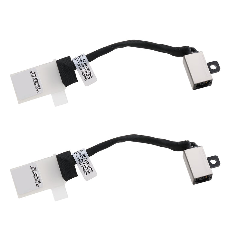 2X DC Power Jack Charging Port Replace OEM 07NN5V 450.0SC0G.0011 450.0SC0G.0012 Compatible with Dell Inspiron 14-5430 16-5630 2