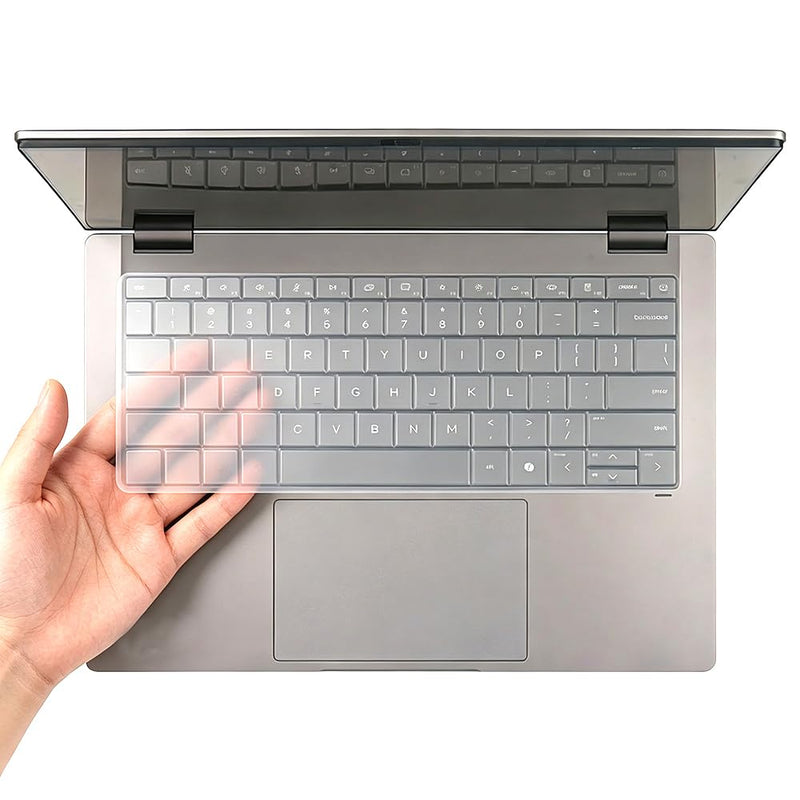 Keyboard Skin Compatible for 2026 HP OmniBook X Flip 14/14t-ka 14/14z-kc 14/14t-kb Series & OmniBook Ultra AI 14-kd/kg 14t-kd000 Series (NOT for 14/14z-fk 14/14t-fm 16/16z-ar 16/16t-cb Series) (Clear) Clear Compatible for 14-ka/kb/kc Series