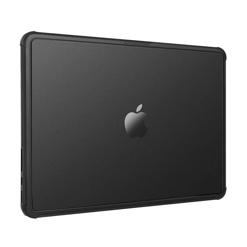 MOSISO Compatible with MacBook Pro 16 inch Case M5 M4 M3 M2 M1 2026-2021 | A3429 A3428 A3403 A3186 A2991 A2780 A2485, Enhanced Shock-Absorbing Perimeter Matte Protective Hard Case Cover, Space Black