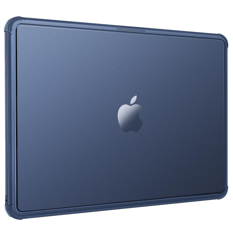 MOSISO Compatible with MacBook Air 15 inch Case M5 2026 M4 M3 M2 2025-2023 | A3448 A3241 A3114 A2941, Matte Finish Crack-Resistant Protective Hard Shell Case Cover with Reinforced Corners, Midnight