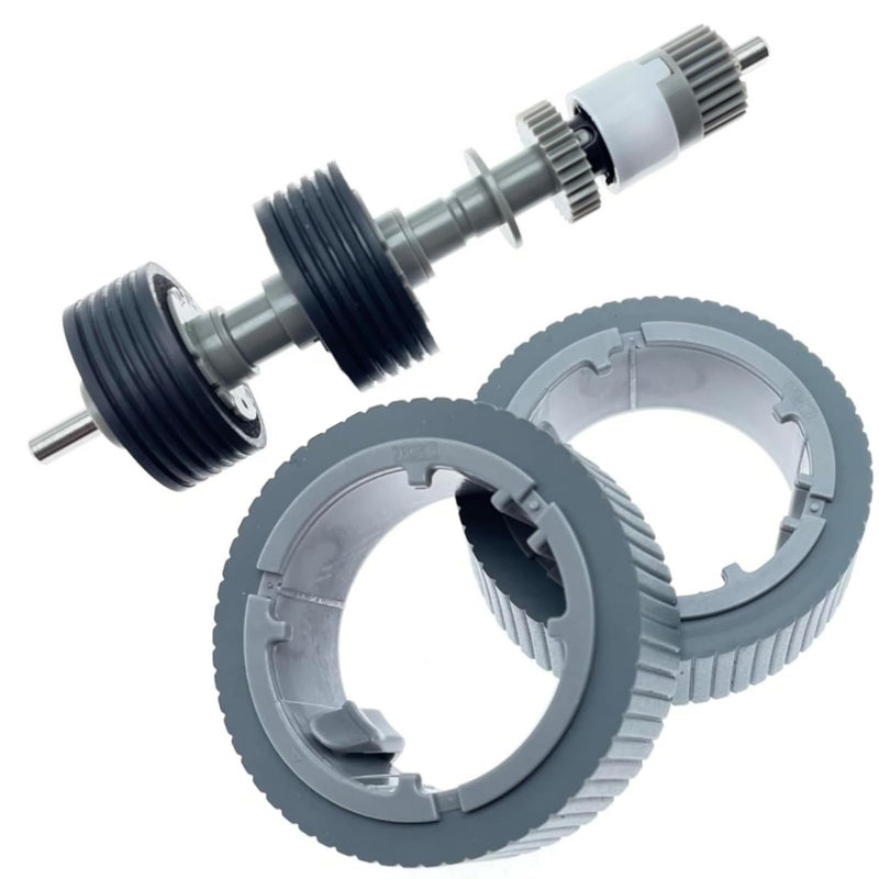 1 Kit Pickup Roller & Brake Roller Kit Compatible with Ricoh and Fujitsu fi-8150 fi-8250 fi-8170 fi-8270 fi-8190 fi-8290 Document Scanners – CG01000-304101, PA03810-0001/0002