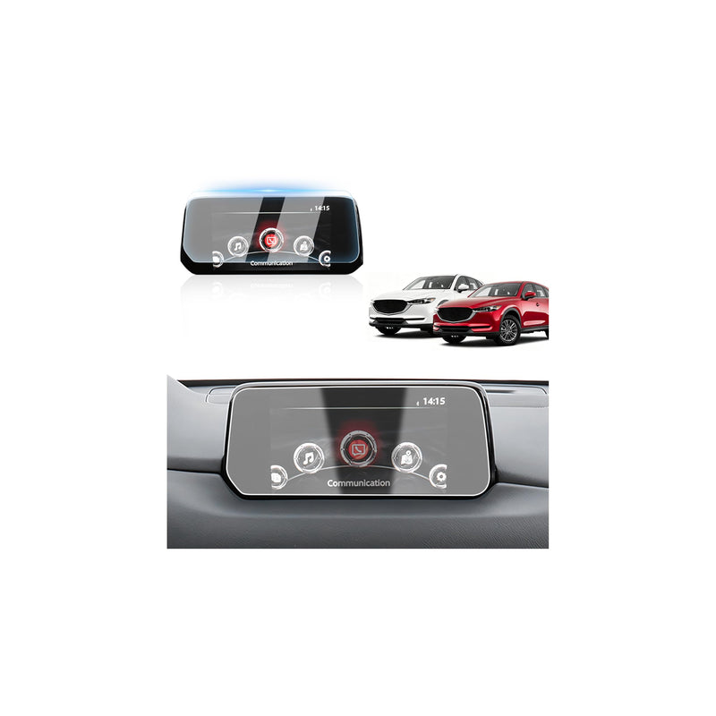 Karltys Screen Protector for 2017-2019 Mazda CX-5 CX5 CX 5, 7-Inch 9H Tempered Glass HD Navigation Screen Cover for Mazda CX5 Touch screen Film [Anti-Glare & No Fingerprint]