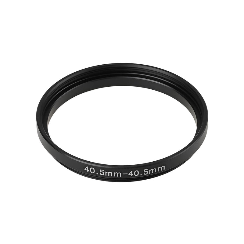 ECSiNG 40.5mm to 40.5mm Camera Extension Ring Aluminum Filter Adapter for DSLR Lenses and ND UV CPL IR Filters