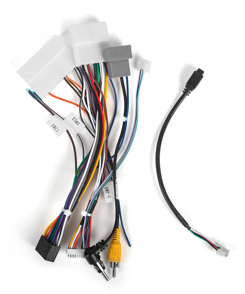 40 Pin Harness Connector Plug and Play Power Cable Wiring Harness for 2018 2019 Nissan Sentra S Aandroid Radio Replacement