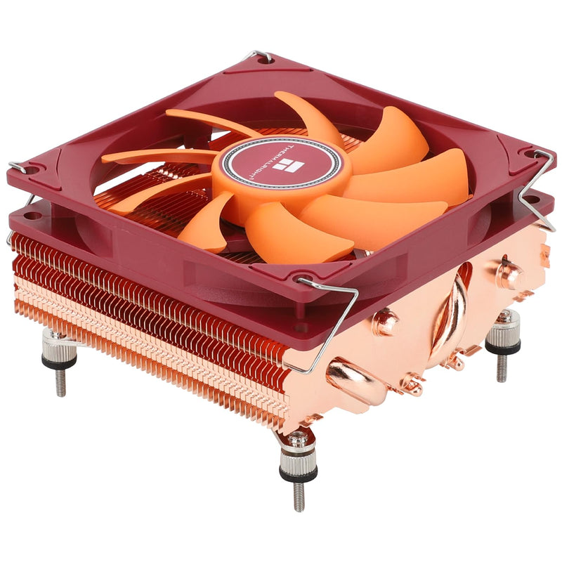 Thermalright-TR AXP90-X47 Full Low Profile CPU Cooler, with 92mm TL-9015R Slim PWM Fan ITX CPU Cooler, AGHP Technology, 47mm Height,for AMD AM4 AM5/Intel 1700/1150/1151/1200(AXP90 X47 Full)
