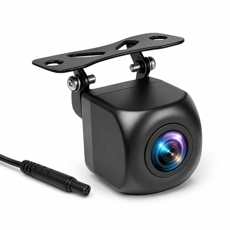 WiFi Backup Camera for Car, HD 720P Rear View Camera, 120-Degree Wide Angle Night Vision Reverse Camera with Metal Housing, IP69-Rated, for Cars, Trucks, SUVs and RVs