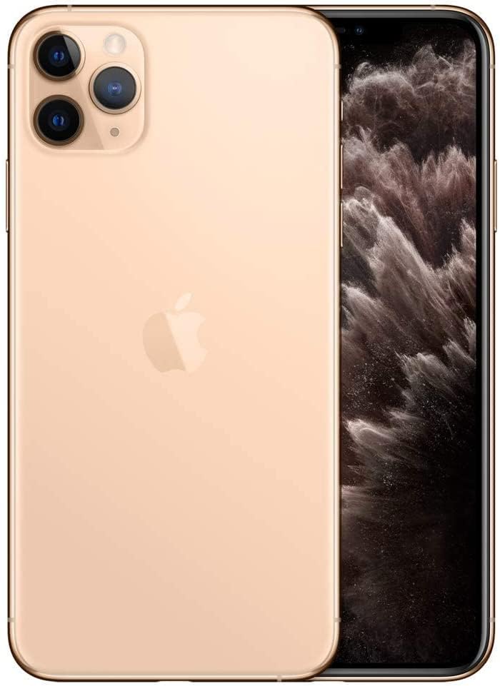 Original Back Glass Replacement for iPhone 11 Pro Max 6.5 Inch All Carriers with Pre-Installed Adhesive and Repair Tool (Gold, iPhone 11 Pro Max) Gold