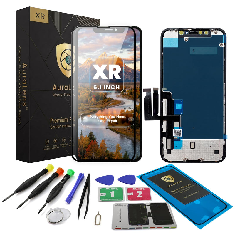 AuraLens for iPhone XR Screen Replacement Kit LCD Touch Display Assembly