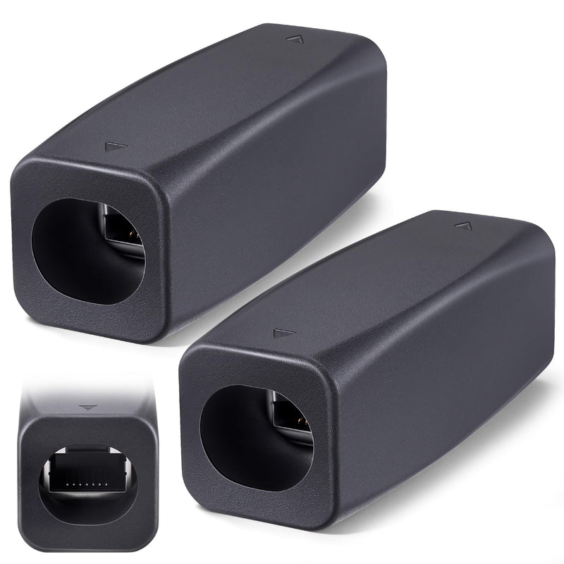 Feekoon 2 Pack Cable Coupler Adapter Compatible with Starlink Gen 3 & Mini | Cable Extension Adapter compatible with Starlink, Cat7 10Gbps Extension Cables Connector for RV Outdoor Internet Setup