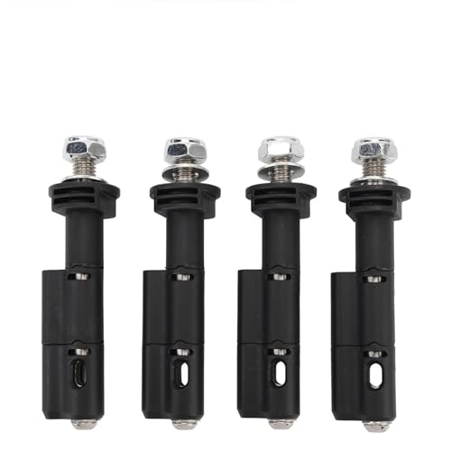 Traction Board Mounting Kit, 4PCS 17mm Mounting Pins Theftproof Safety Mount Pins Set Replacement Compatible with MaxTrax MKII LITE and Mini Recovery Boards