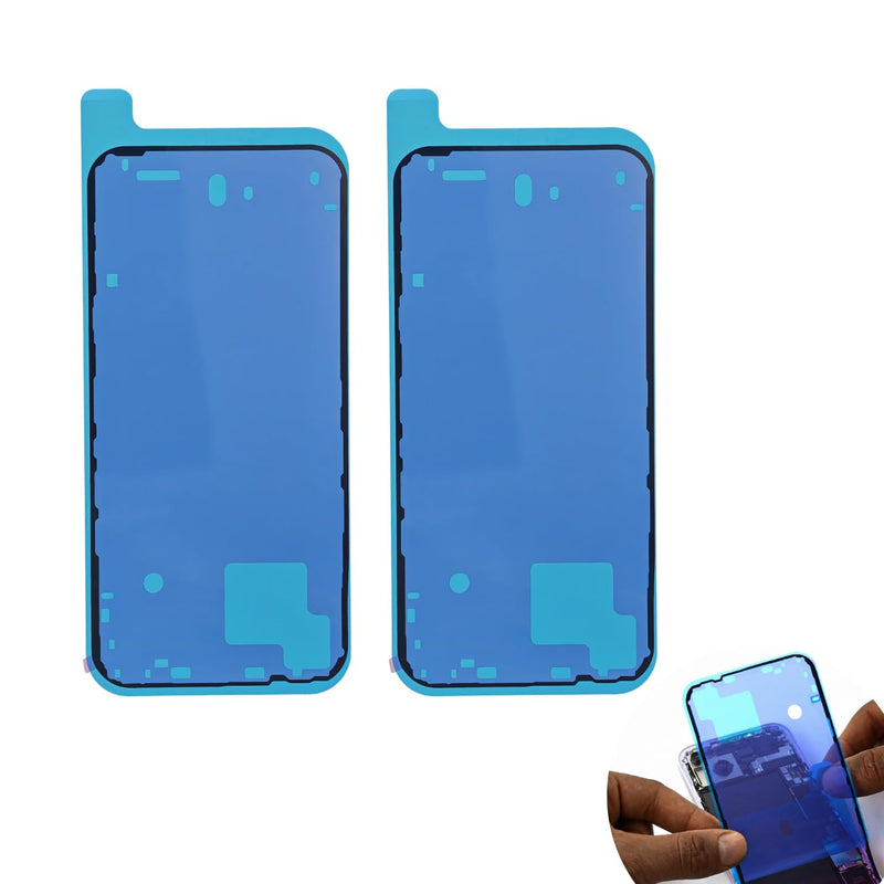 2-Pack Pre-Cut Back Glass Adhesive Seal Compatible with iPhone 14 Plus (6.7 inch) — Water-Resistant Dust & Splash Protection Seal