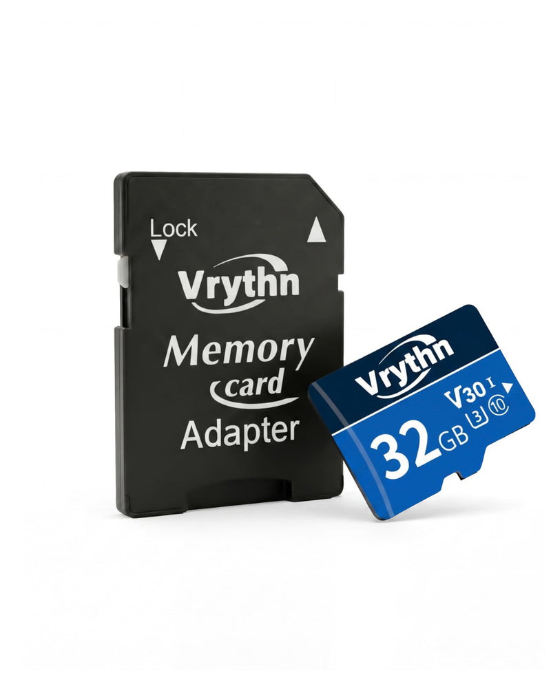 32GB Micro SDHC Card with SD Adapter, A1 Micro SD Card up to 100 MB/s for Android Smartphones and Tablets, UHS-I, Class 10, U3, Black 32G Blue