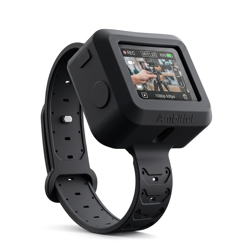 AMBITFUL DN01 Silicone Wristband Case for DJI NANO Action Cameras | Wearable protective cover with adjustable wrist strap for hands-free POV shooting
