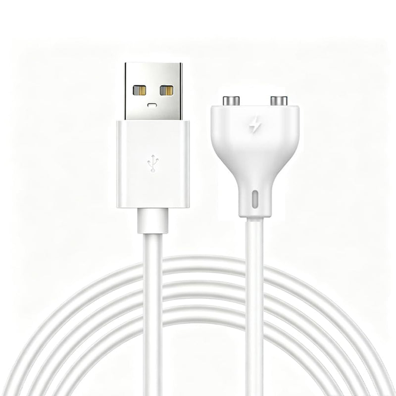 2.62 FT Magnetic USB Charger Cable For Massager Toys (6mm/0.24inch) | 80cm/2.62FT, Compatible with 2 Pin rechargeable toys(6mm/0.24 inch)