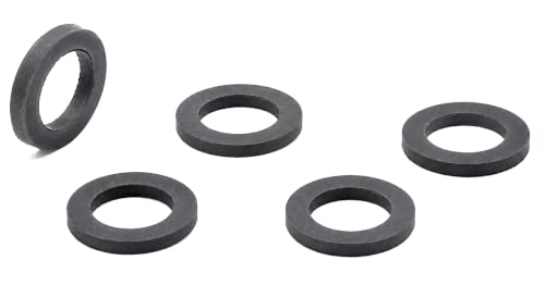 5/16" ID x 9/16" OD x 1/16" Nitrile Rubber Flat Washers for ATV Motorcycle Repair, Fairings, Battery Trays & Vibration Isolation (25) 25