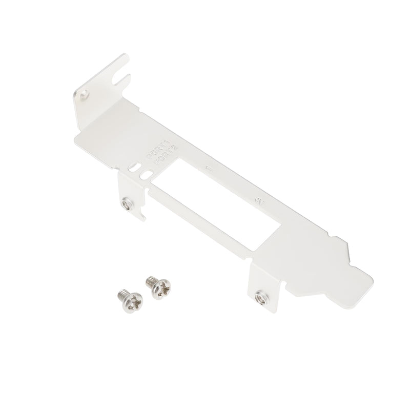 Low Profile NIC Bracket Replace OEM MTM005078 Compatible with Mellanox CX312B MCX312B-XCCT Half Height PCIe